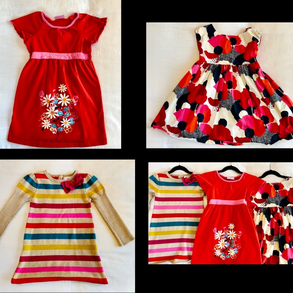 Darling Bundle of Size 3T Dresses - perfect for spring!